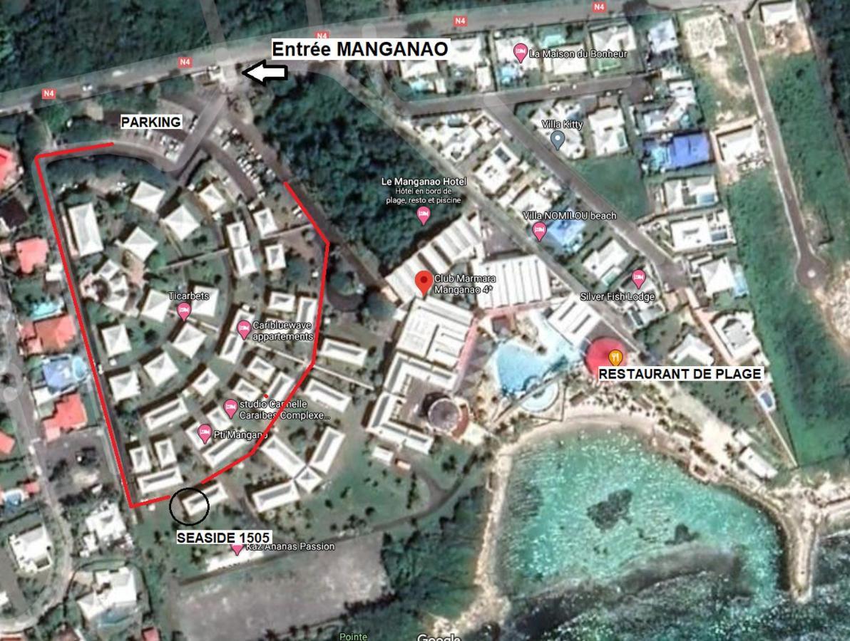 Studio Seaside - Le Manganao Apartment แซงต์-ฟรองซัวส์ ภายนอก รูปภาพ