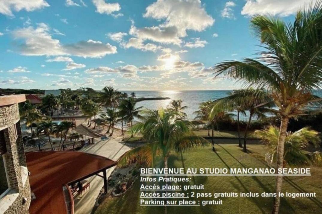 Studio Seaside - Le Manganao Apartment แซงต์-ฟรองซัวส์ ภายนอก รูปภาพ